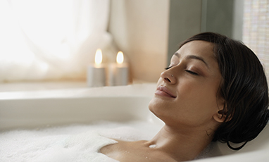 Woman In Bathtub