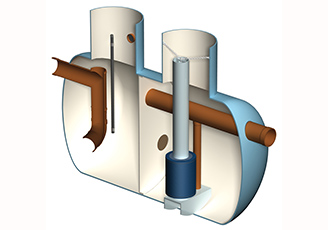 Drainage diagram